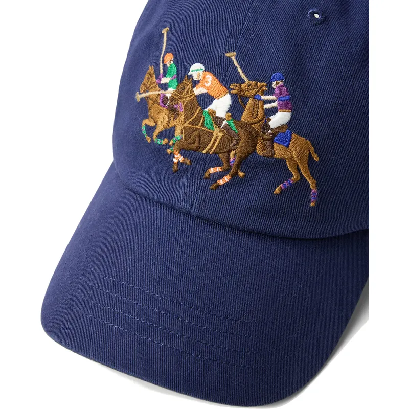 cap-zaoblena-navy-blue-adjustable-strap-polo-ralph-lauren cap-zaoblena-navy-blue-adjustable-strap-polo-ralph-lauren
