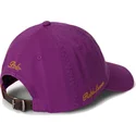 justerbar-violett-bojd-keps-twill-triple-pony-fran-polo-ralph-lauren