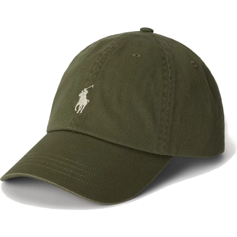 gorra-curva-verde-ajustable-con-logo-beige-cotton-chino-classic-sport-de-polo-ralph-lauren