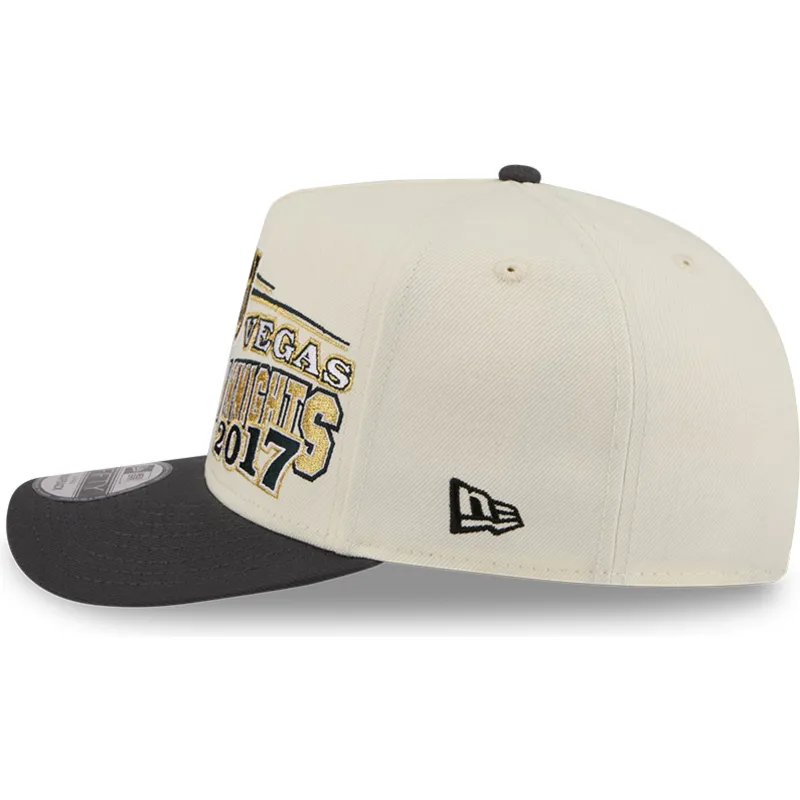 cepice-zaoblena-bezova-snapback-9fifty-a-frame-classic-vegas-golden-knights-nhl-new-era