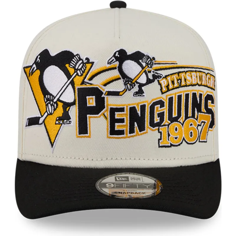 cepice-zaoblena-bezova-snapback-9fifty-a-frame-classic-pittsburgh-penguins-nhl-new-era