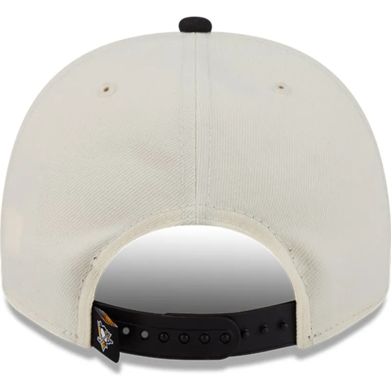 cepice-zaoblena-bezova-snapback-9fifty-a-frame-classic-pittsburgh-penguins-nhl-new-era