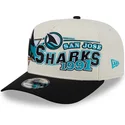 cepice-zaoblena-bezova-snapback-9fifty-a-frame-classic-san-jose-sharks-nhl-new-era