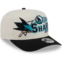 cepice-zaoblena-bezova-snapback-9fifty-a-frame-classic-san-jose-sharks-nhl-new-era