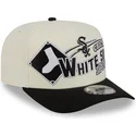 cepice-zaoblena-bezova-snapback-9fifty-a-frame-classic-chicago-white-sox-mlb-new-era