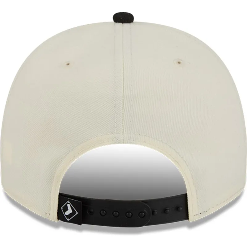 cepice-zaoblena-bezova-snapback-9fifty-a-frame-classic-chicago-white-sox-mlb-new-era