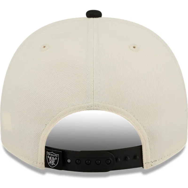 cepice-zaoblena-bezova-snapback-9fifty-a-frame-classic-las-vegas-raiders-nfl-new-era
