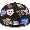 gorra-plana-negra-ajustada-59fifty-all-over-de-milb-de-new-era