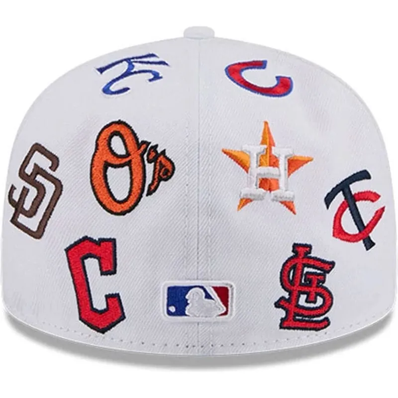 new-era-flat-brim-59fifty-all-over-mlb-white-fitted-cap