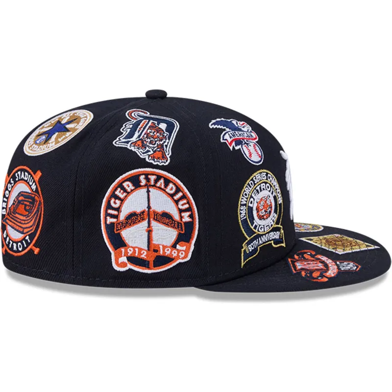 gorra-plana-azul-marino-ajustada-59fifty-all-over-de-detroit-tigers-mlb-de-new-era