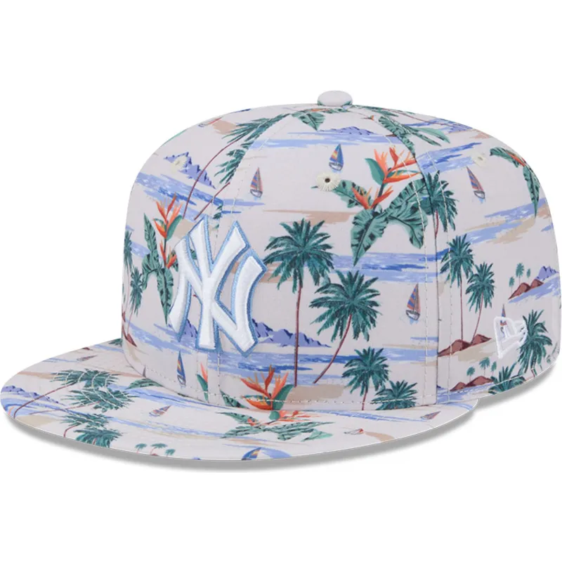 flerfargad-platt-keps-snapback-9fifty-print-new-york-yankees-mlb-fran-new-era