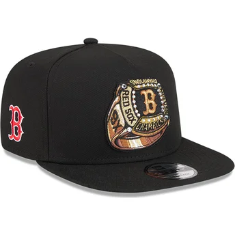Μαύρο επίπεδο καπέλο snapback 9FIFTY A Frame Ring των Boston Red Sox MLB της New Era