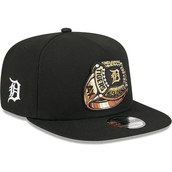 Čepice rovná černá snapback 9FIFTY A Frame Ring Detroit Tigers MLB New Era