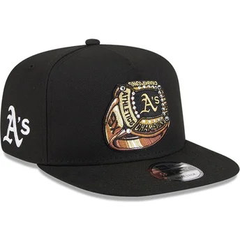 Cap rovná black snapback 9FIFTY A Frame Ring Oakland Athletics MLB New Era