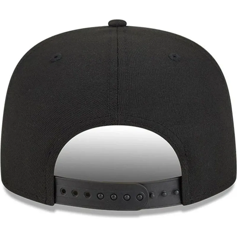 cepice-rovna-cerna-snapback-9fifty-a-frame-ring-oakland-athletics-mlb-new-era