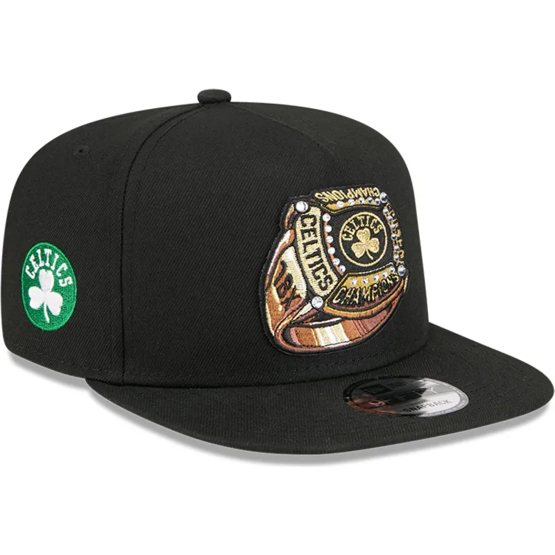 cepice-rovna-cerna-snapback-9fifty-a-frame-ring-boston-celtics-nba-new-era