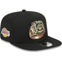 cepice-rovna-cerna-snapback-9fifty-a-frame-ring-los-angeles-lakers-nba-new-era