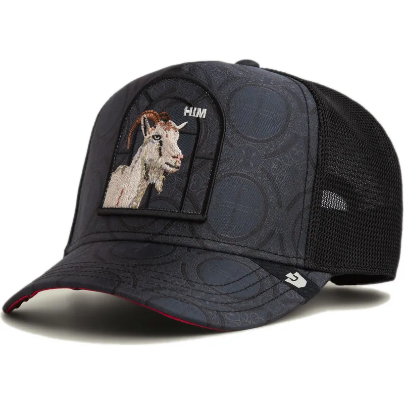 cepice-zaoblena-zadne-zvire-cerna-snapback-cabra-hymn-him-religulous-the-farm-the-farm-de-goorin-bros