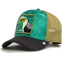 cepice-zaoblena-zelena-snapback-vistoso-belize-toucan-the-farm-goorin-bros