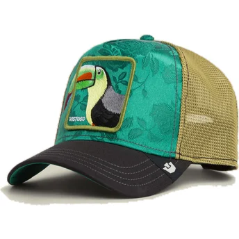 Čepice zaoblená žádné zvíře zelená snapback tucán Vistoso Belize Toucan The Farm The Farm de Goorin Bros.
