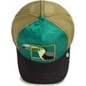 cepice-zaoblena-zelena-snapback-vistoso-belize-toucan-the-farm-goorin-bros