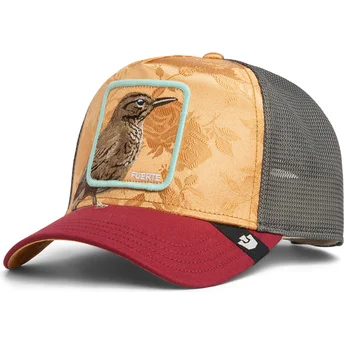 Čepice zaoblená žádné zvíře vícebarevná snapback pájaro Fuerte Costa Rica Thrush The Farm The Farm de Goorin Bros.
