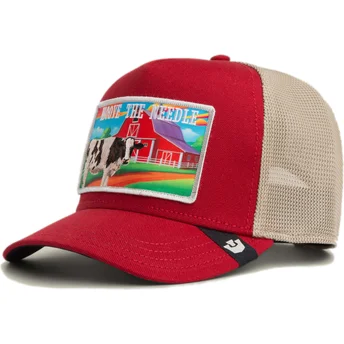 Cap zaoblená red snapback The Farm de Goorin Bros.