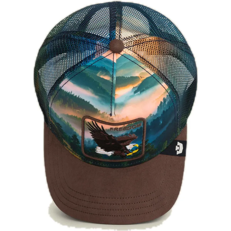 cepice-zaoblena-vicebarevna-snapback-freedom-eagle-in-the-element-the-farm-goorin-bros