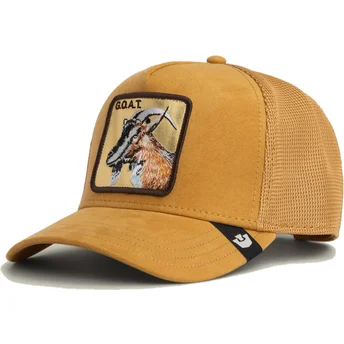 Trucker-Cap braun Ziege Golden Goat Metallic The Farm von...