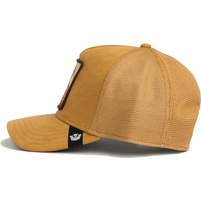 cepice-zaoblena-hneda-snapback-golden-goat-metallic-the-farm-goorin-bros