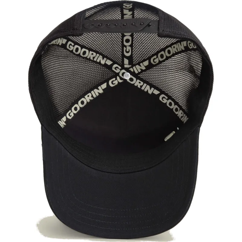 trucker-black-out-doberman-metallic-the-farm-goorin-bros