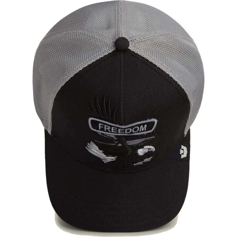 schwarze-trucker-kappe-adler-classic-rocker-freedom-the-farm-von-goorin-bros