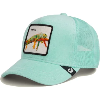 Čepice zaoblená modrá snapback Terry Cloth The Farm Goorin Bros.
