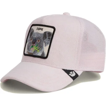 Čepice zaoblená žádné zvíře růžová snapback koala Dope Terry Cloth The Farm The Farm de Goorin Bros.