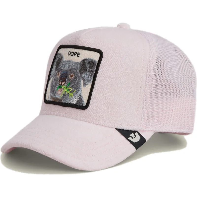 cepice-zaoblena-ruzova-snapback-dope-terry-cloth-the-farm-goorin-bros