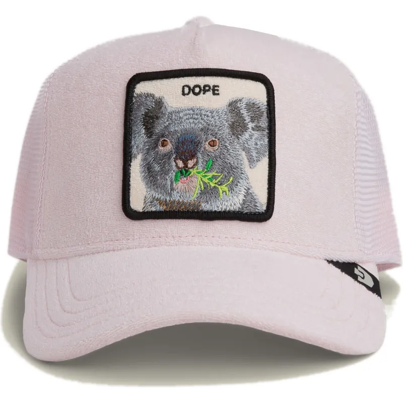 gorra-trucker-rosa-koala-dope-terry-cloth-the-farm-de-goorin-bros