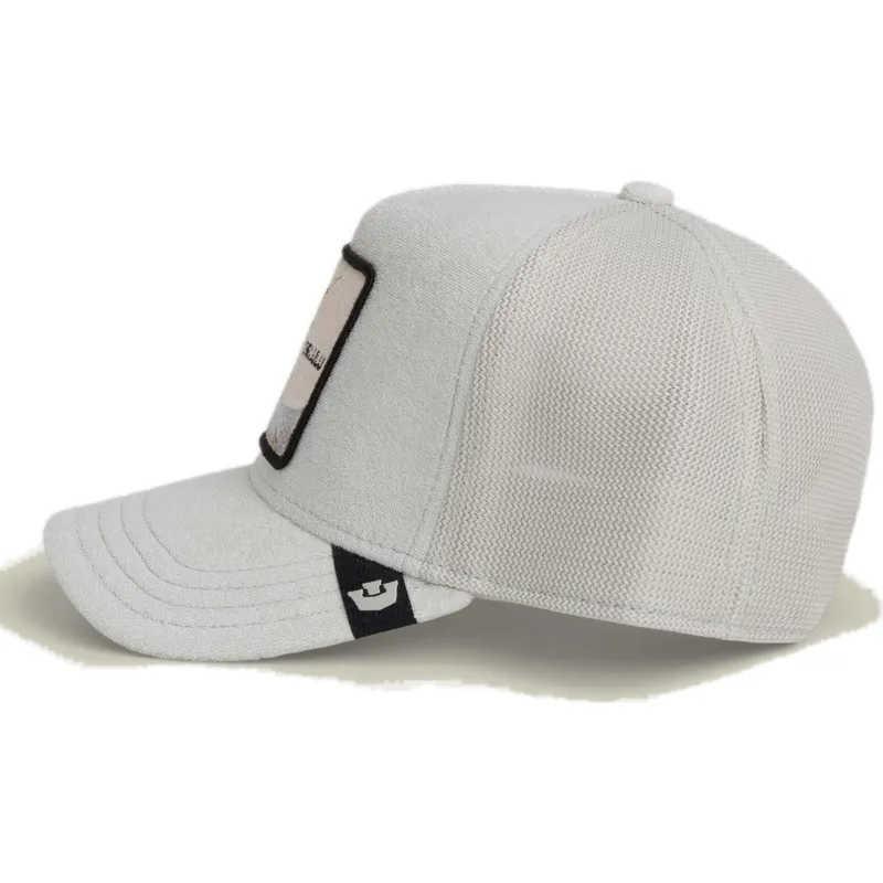 cepice-zaoblena-zadne-zvire-seda-snapback-unicornio-delulu-terry-cloth-the-farm-the-farm-de-goorin-bros