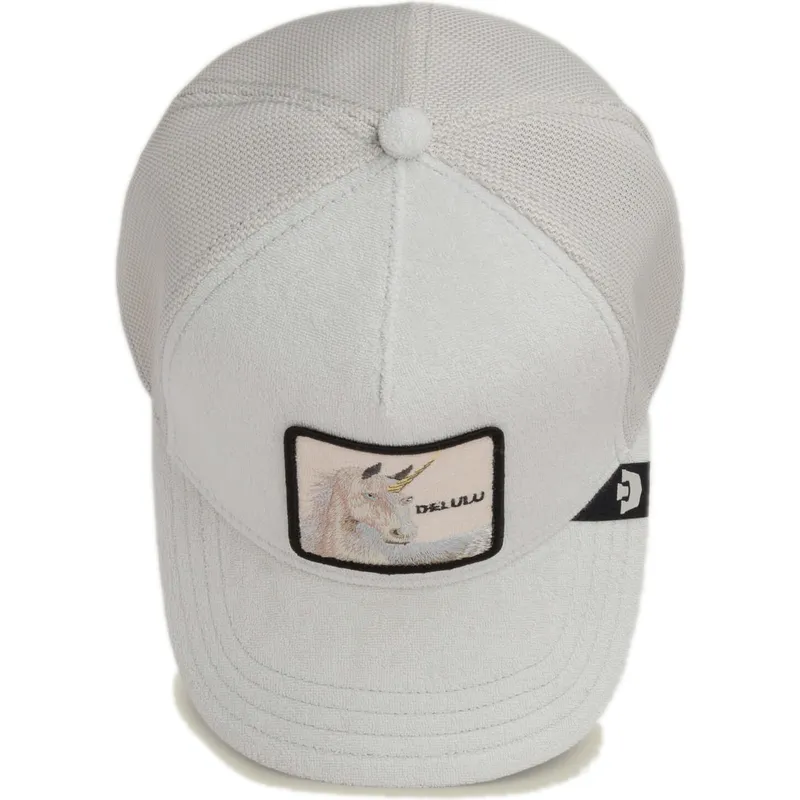 cepice-zaoblena-zadne-zvire-seda-snapback-unicornio-delulu-terry-cloth-the-farm-the-farm-de-goorin-bros