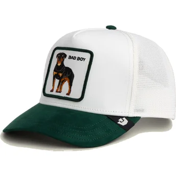 Čepice zaoblená zelená snapback Microsuede Bad Boy The Farm Goorin Bros.