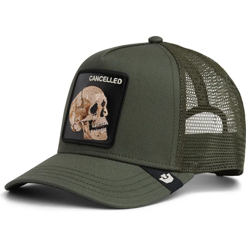 cepice-zaoblena-zelena-snapback-the-cancelled-skull-the-farm-goorin-bros cepice-zaoblena-zelena-snapback-the-cancelled-skull-the-farm-goorin-bros