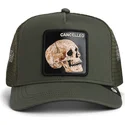 cepice-zaoblena-zelena-snapback-the-cancelled-skull-the-farm-goorin-bros