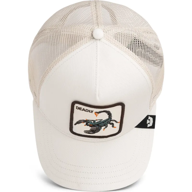 cepice-zaoblena-zadne-zvire-bezova-snapback-escorpion-deadly-scorpion-the-farm-the-farm-de-goorin-bros