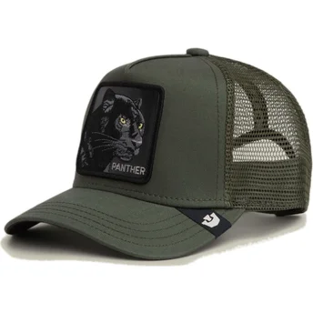 Čepice zaoblená žádné zvíře zelená snapback pantera Panther The Farm The Farm de Goorin Bros.