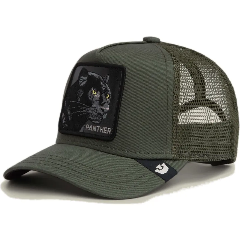 cepice-zaoblena-zadne-zvire-zelena-snapback-pantera-panther-the-farm-the-farm-de-goorin-bros