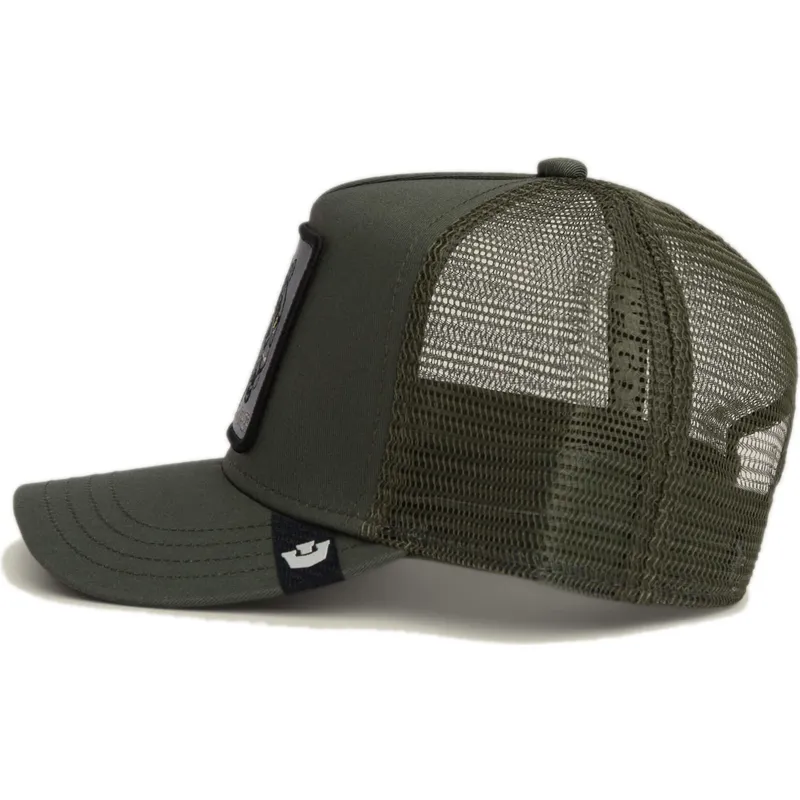 cepice-zaoblena-zadne-zvire-zelena-snapback-pantera-panther-the-farm-the-farm-de-goorin-bros