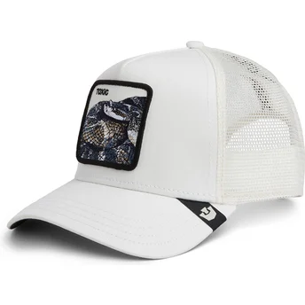 Čepice zaoblená bílá snapback Toxic The Farm Goorin Bros.
