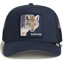 cepice-zaoblena-zadne-zvire-namornicka-modra-snapback-lobo-survivor-the-farm-the-farm-de-goorin-bros