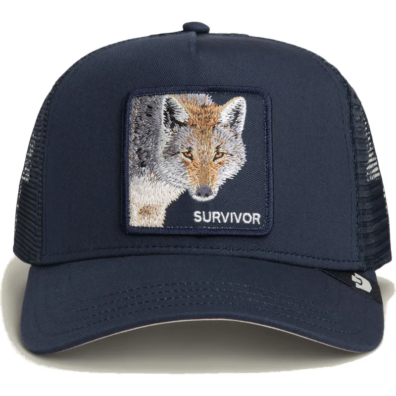 cepice-zaoblena-zadne-zvire-namornicka-modra-snapback-lobo-survivor-the-farm-the-farm-de-goorin-bros