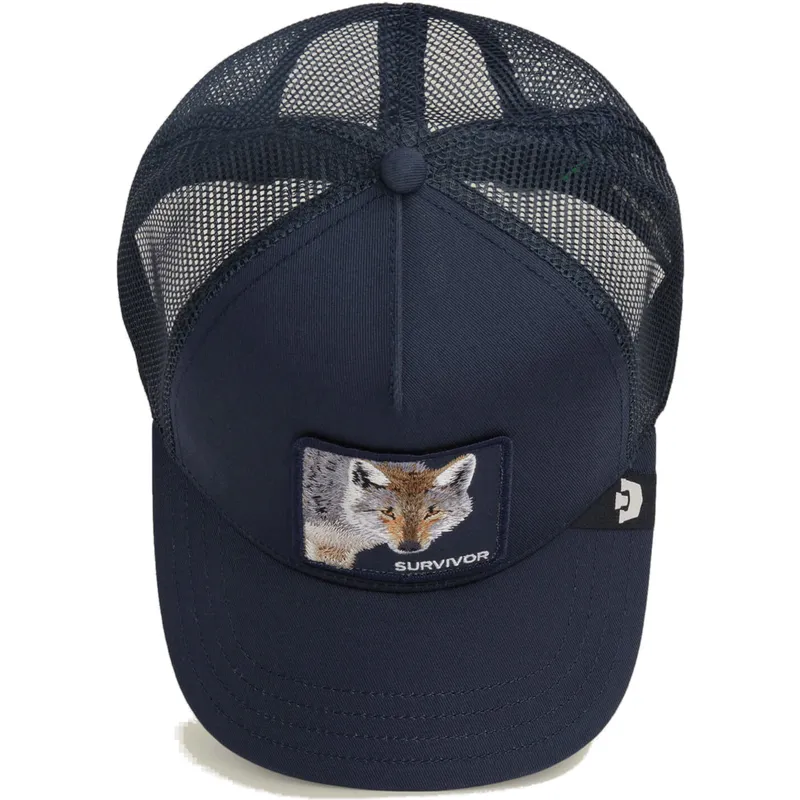 cepice-zaoblena-zadne-zvire-namornicka-modra-snapback-lobo-survivor-the-farm-the-farm-de-goorin-bros