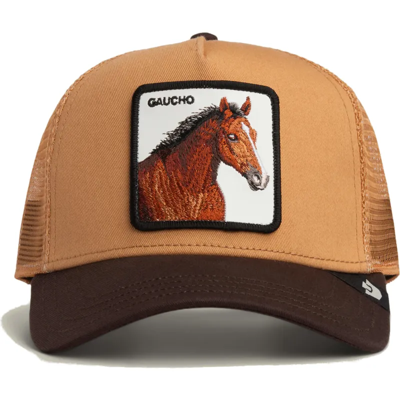 gorra-trucker-marron-caballo-gaucho-the-farm-de-goorin-bros
